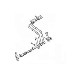 Педали тормоза ЮМЗ с валом