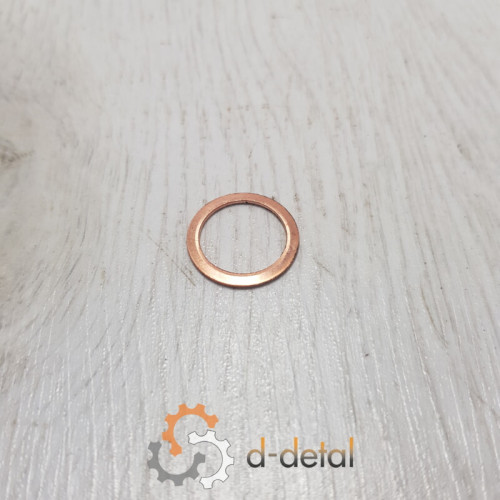 Шайба медная 14х19х1,0 МТЗ, ЮМЗ-6 штуцера