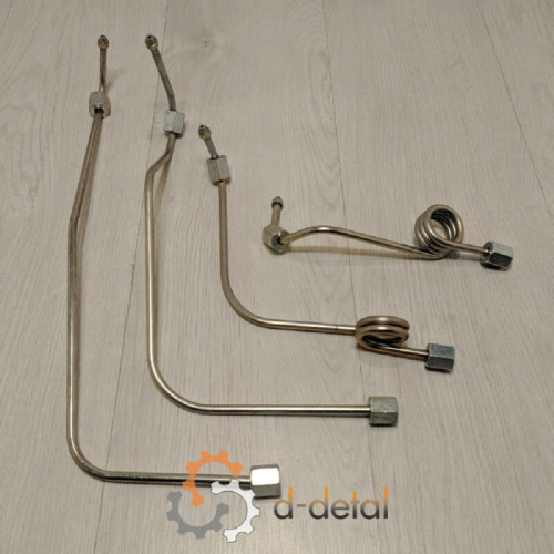 Комплект топливопроводов 1-4 цилиндров ЮМЗ (комплект)