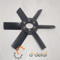 Крыльчатка вентилятора ЮМЗ Д-65 пластик Крыльчатка вентилятора ЮМЗ Д-65 пластик