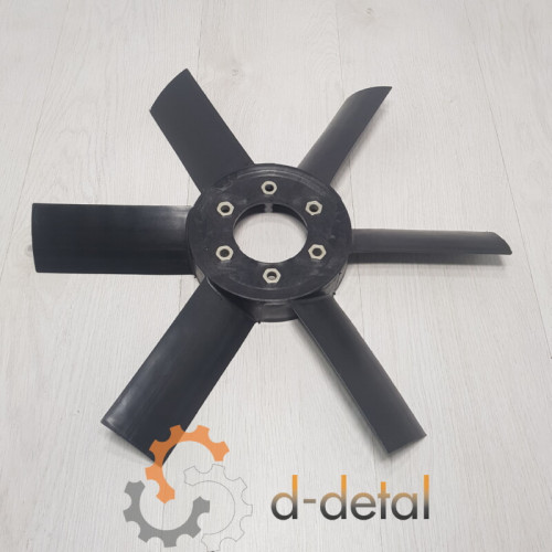 Крыльчатка вентилятора ЮМЗ Д-65 пластик